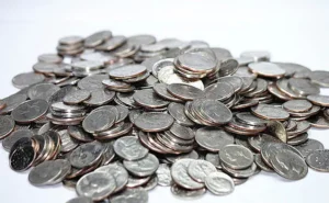 Silver coins